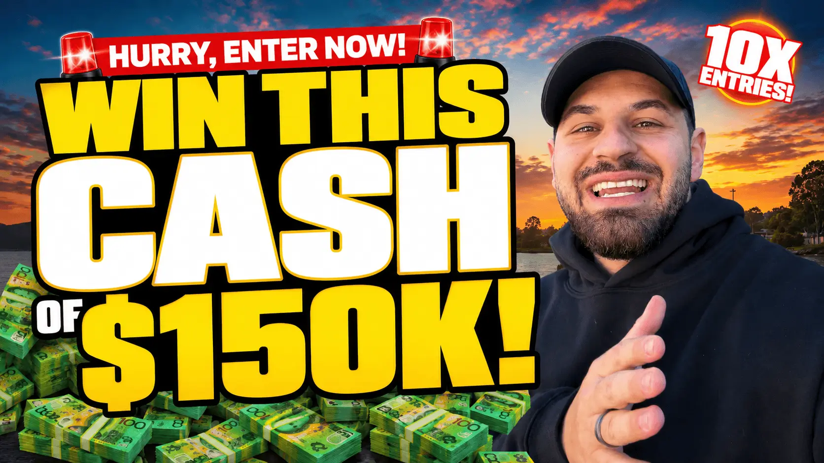 Mega Cash Giveaways $150,000 Tax Free Cash